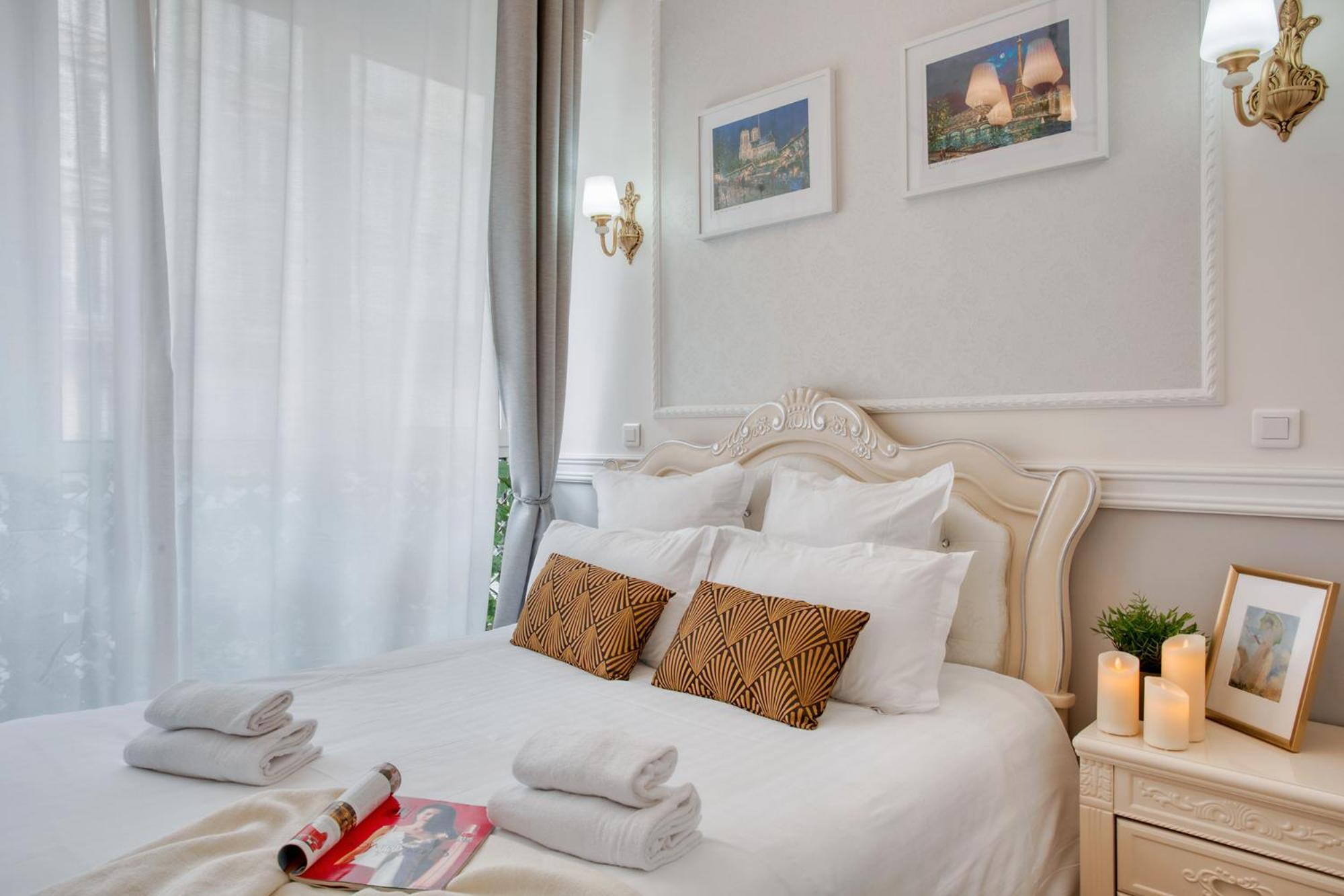 Charmant 150M2 5Ch Romantic - Centre Ville - Clim パリ エクステリア 写真